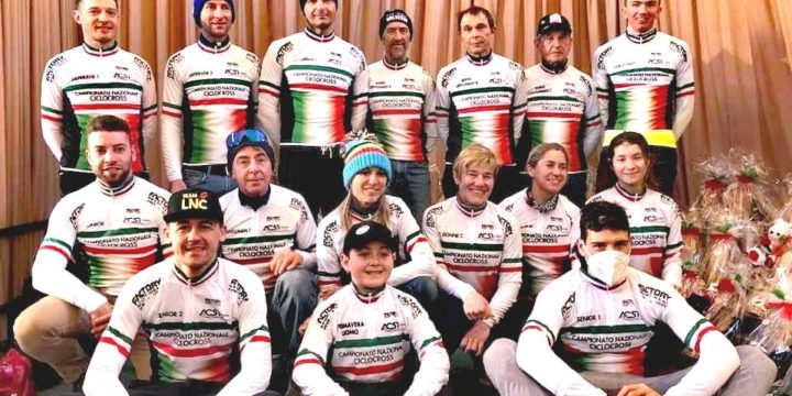 Ciclisti  Veneti protagonisti ai tricolori ciclocross.