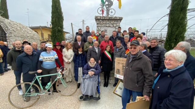 Renato Longo per sempre al Tempio del Ciclista di Calderba