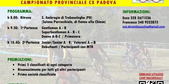 Scontro finale al Giro del Veneto ciclocross